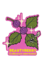 Beautyberry Plant- Die-Cut Glossy Sticker