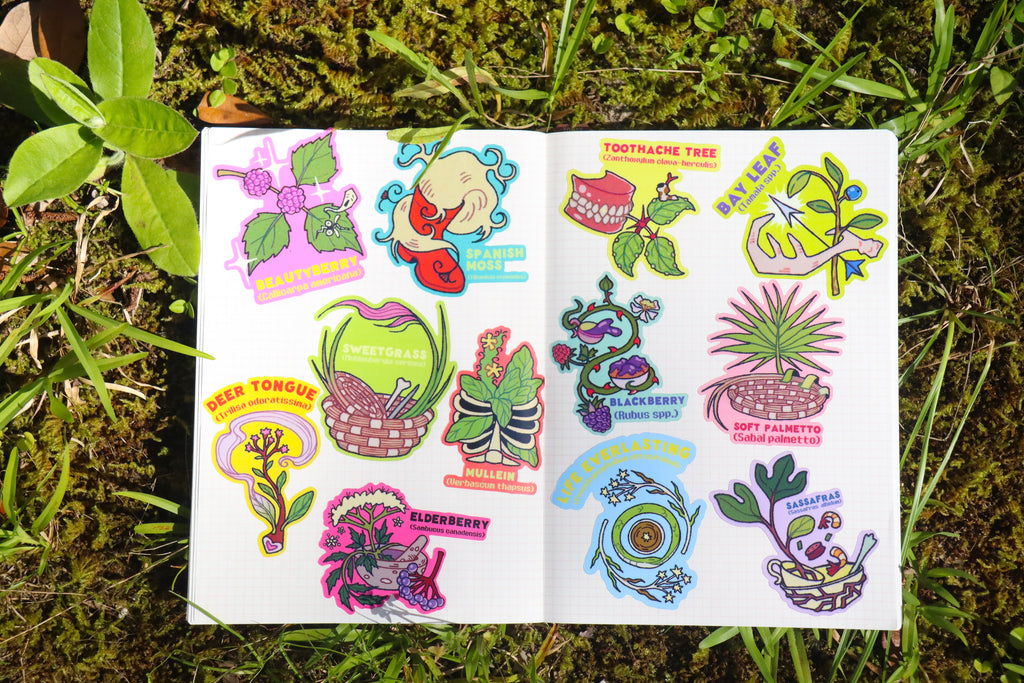 Life Everlasting Plant- Die-Cut Vinyl Glossy Sticker
