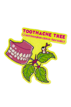 Toothache Tree Plant - Die-Cut Vinyl Glossy Sticker